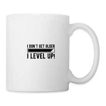 Level up LevelIng Birthday Age Getting Older - Mug - white - Right