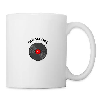 OLD SCHOOL PLATE - Mug - white - Right