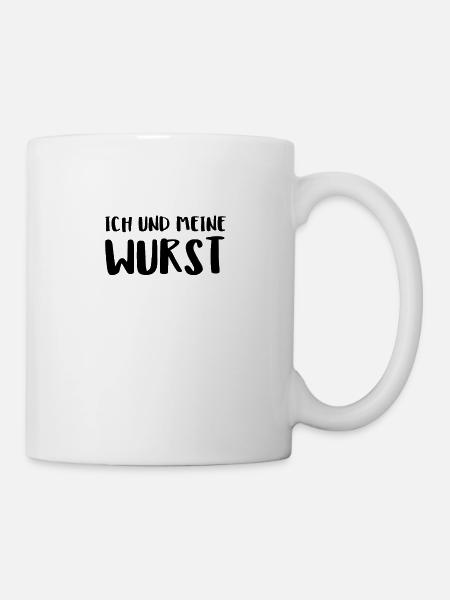 Ich Und Meine Wurst - Tasse - Weiß