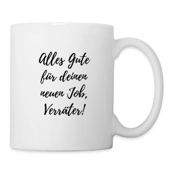 New job Congratulations Farewell - Mug - white - Right