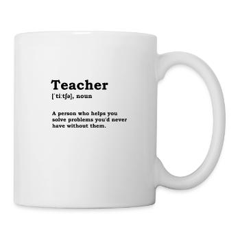 Idée de cadeau pour une classe d'élèves - Mug blanc - blanc - Droite