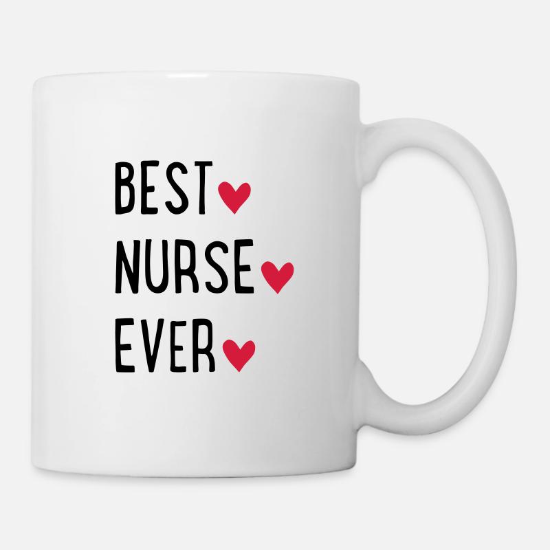 Infirmière - Mug blanc - blanc
