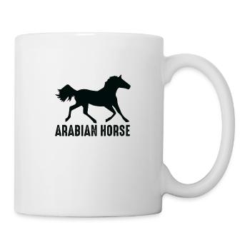 Chemise de cheval arabe · Race de chevaux · Cadeau - Mug blanc - blanc - Droite