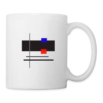 Aesthetic Art. Graphic shirt design - Mug - white - Right