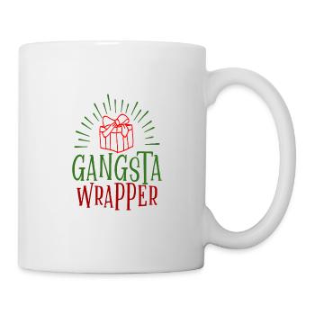 GANGSTA WRAPPER - Mug blanc - blanc - Droite