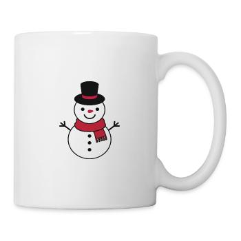 SCHNEEMANN-SNOWMAN - Tasse - Weiß - Rechts