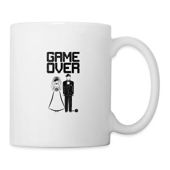 Game Over Funny Bachelorette Party Gift - Mug blanc - blanc - Droite
