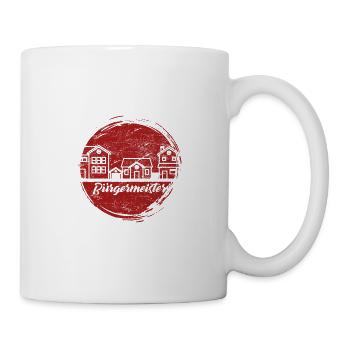Bürgermeister Cooles Geschenk - Tasse - Weiß - Rechts