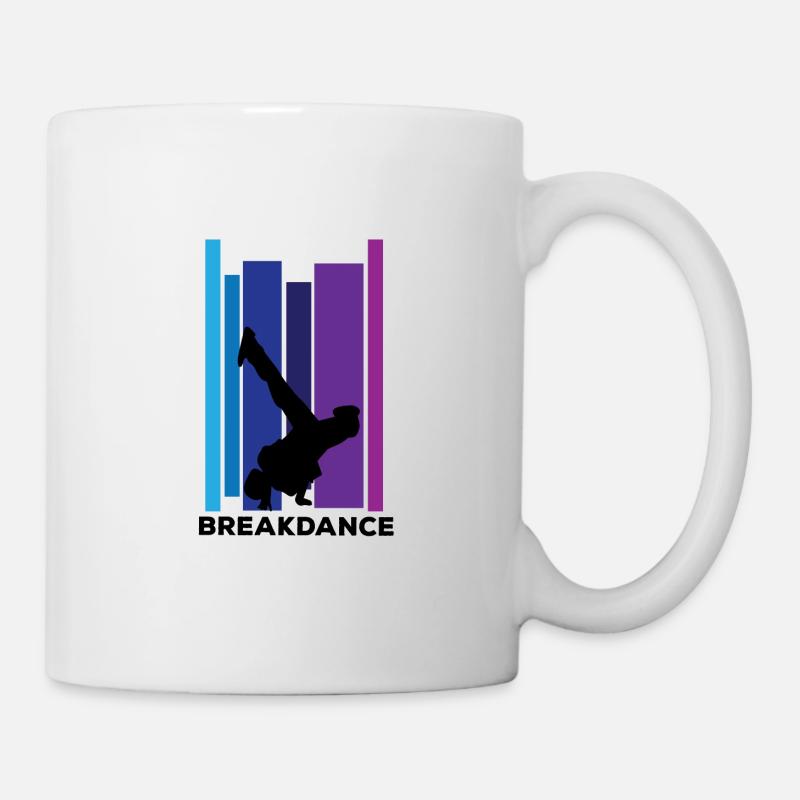 break dance - Mug blanc - blanc
