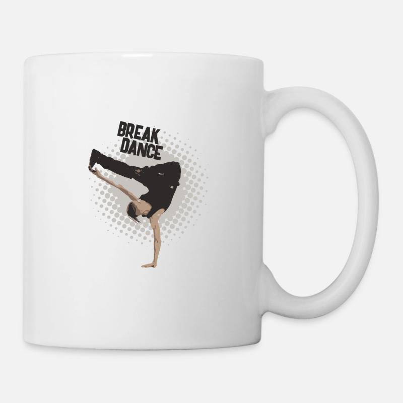 Breakdance - Tasse - Weiß