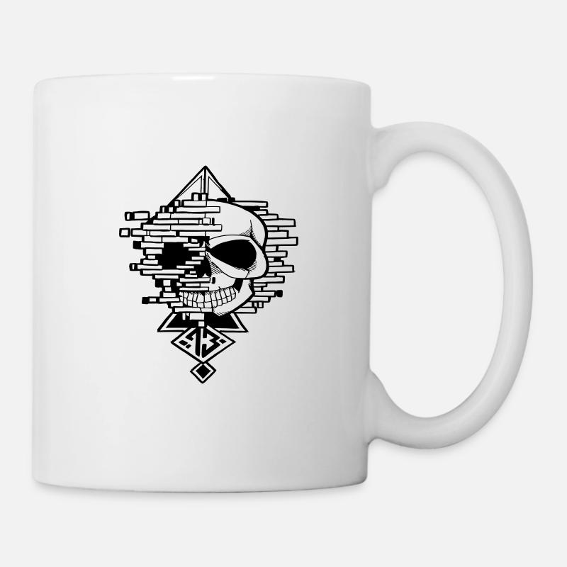 graphic crane - Mug - white