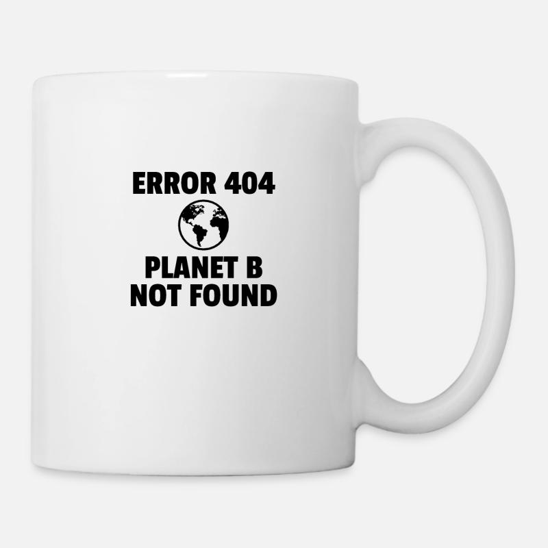 Planet Klima - Tasse - Weiß