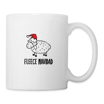 FLEECE NAVIDAD GIFT IDEA - Mug - white - Right