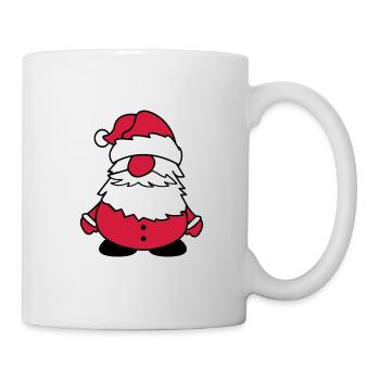 santa claus funny 002 - Mug - white - Right