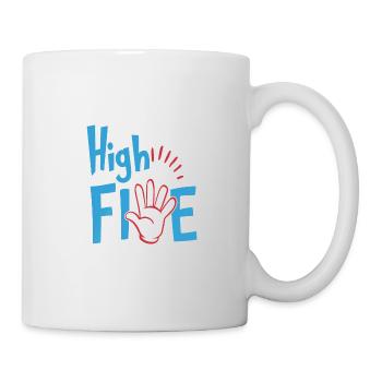 HIGH FIVE GIFT IDEA - Mug - white - Right