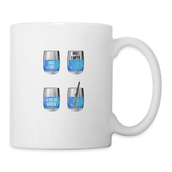 Funny Oboist Music Orchestra Musicien de musique - Mug blanc - blanc - Droite