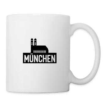 MÜNCHEN - Tasse - Weiß - Rechts