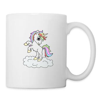 Licornes licornes - Mug blanc - blanc - Droite
