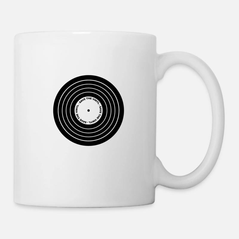 DJ vinyl - Mug - white