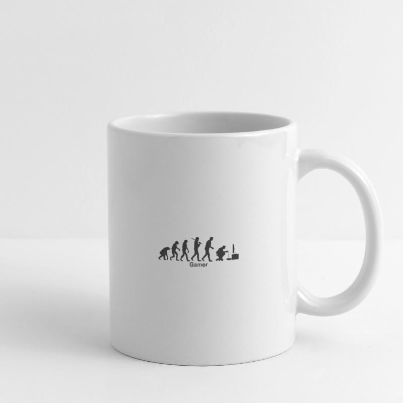 Gamer Evolution / Gamers / Gamers Evolution Chain Mug blanc