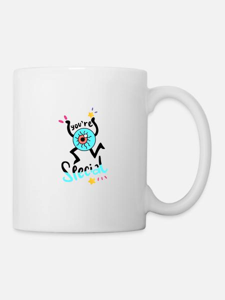 Tu es spécial - Mug blanc - blanc