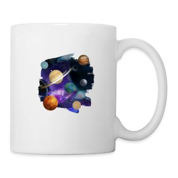 Planets graphic done - Mug - white - Right