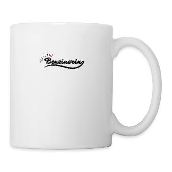 Gasoline saying for women who love cars - Mug - white - Right