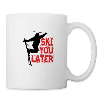 Ski You Later - Tasse - Weiß - Rechts