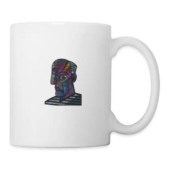Picasso head - Mug - white - Right