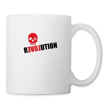 Valentine's Day Revolution Love Love - Mug - white - Right