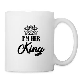 im her king - Mug - white - Right