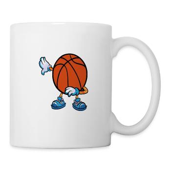 Jouez au basketball - Mug blanc - blanc - Droite