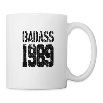 Badass 1989 - Mug blanc - blanc - Droite