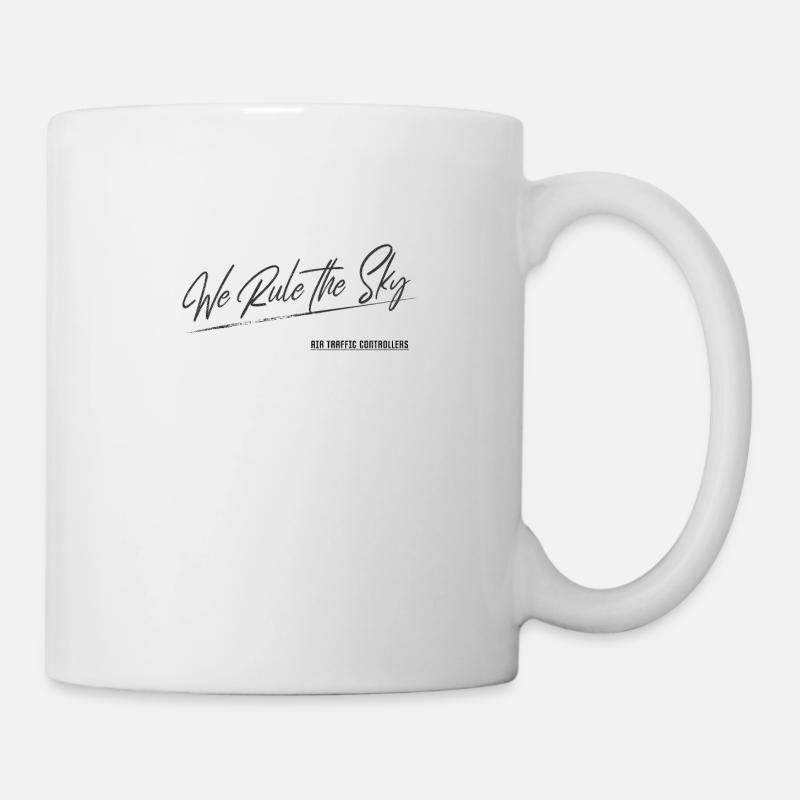 We Rule The Sky Air Traffic Controller - Mug - white