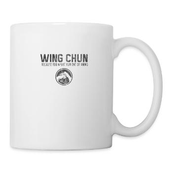 Wing Chun - Tasse - Weiß - Rechts