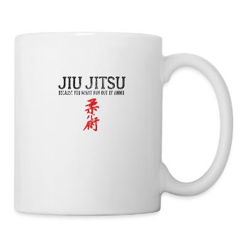 Jiu Jitsu - Tasse - Weiß - Rechts