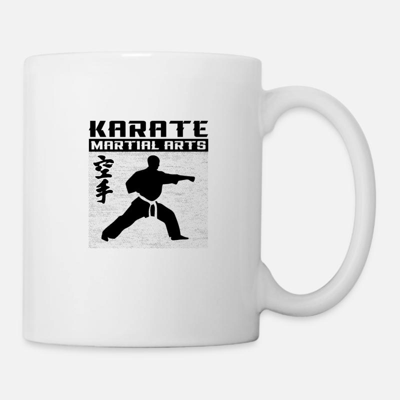 karaté - Mug blanc - blanc