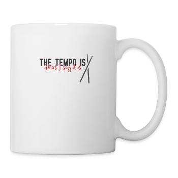 Drummer - Tasse - Weiß - Rechts