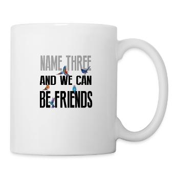 Birding - Mug blanc - blanc - Droite