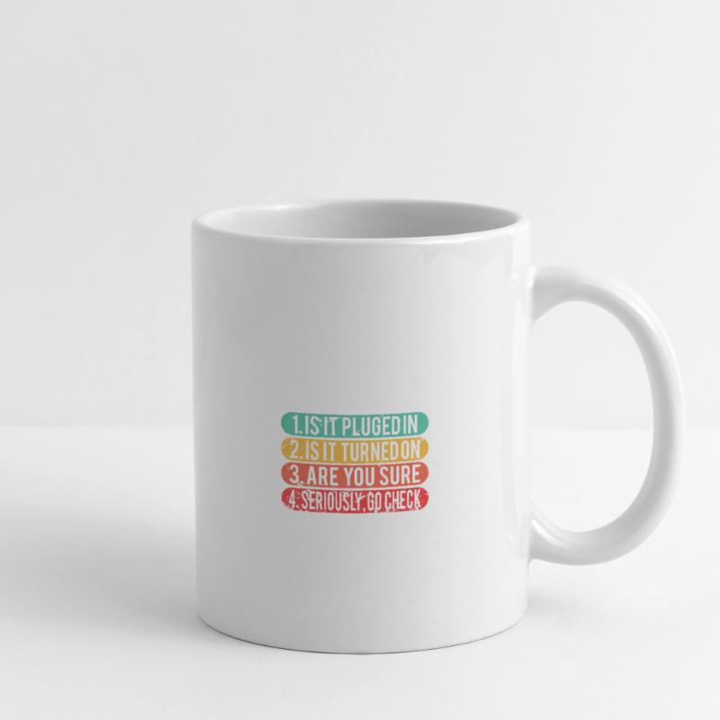 Funny Tech Support / Computer Techie Nerd Gift Mug