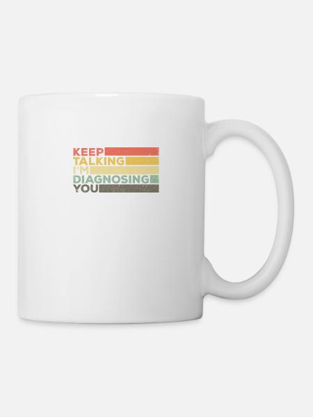 Orthophoniste drôle / SLP Therapy G - Mug blanc - blanc