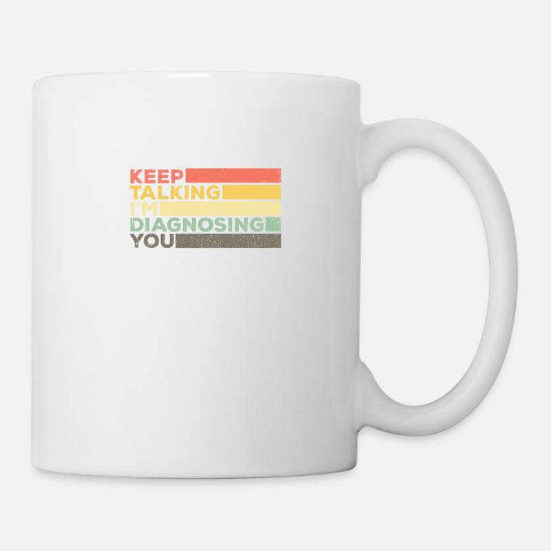 Orthophoniste drôle / SLP Therapy G - Mug blanc - blanc