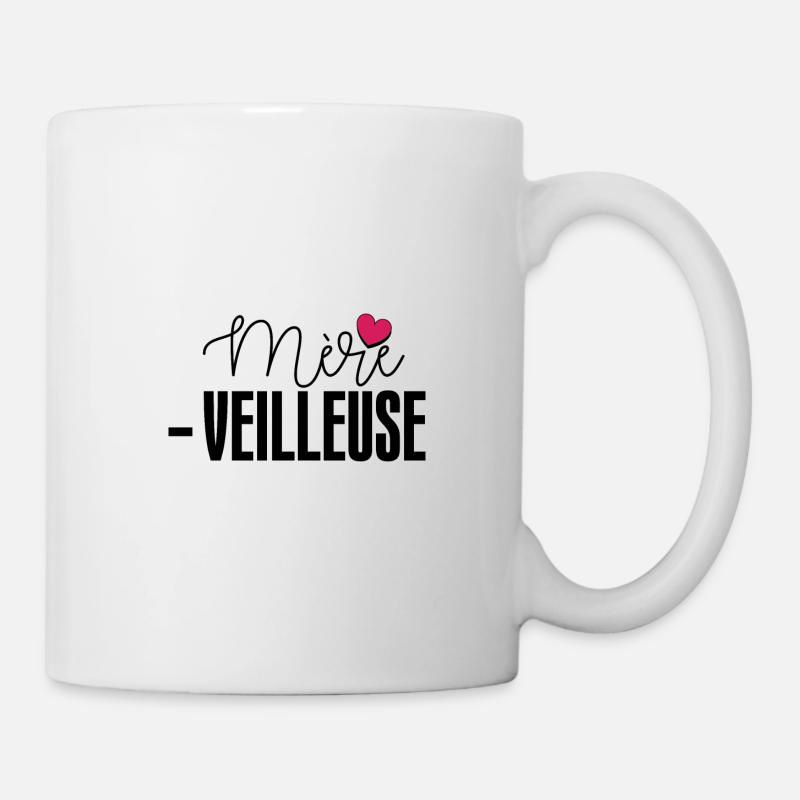 Mère Veilleuse Merveilleuse - Mug blanc - blanc