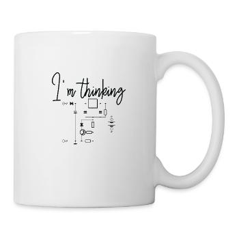 Thinking Think Circuit Gift Logic - Mug - white - Right