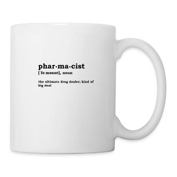 Pharmacy Pharmacist Funny saying Pharma Job - Mug - white - Right