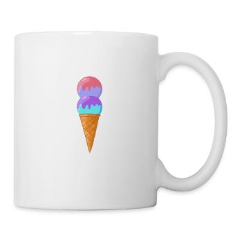 Ice cream cone 10 - Mug - white - Right