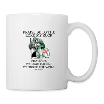 Knights Templar saying templar temple knight quote - Mug - white - Right
