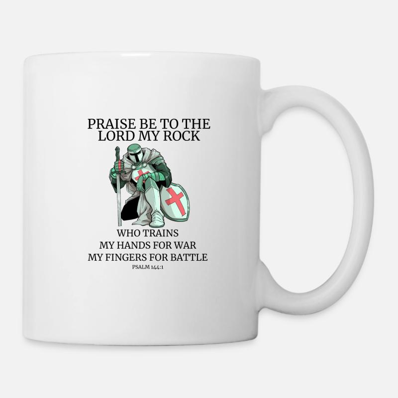 Knights Templar saying templar temple knight quote - Mug - white