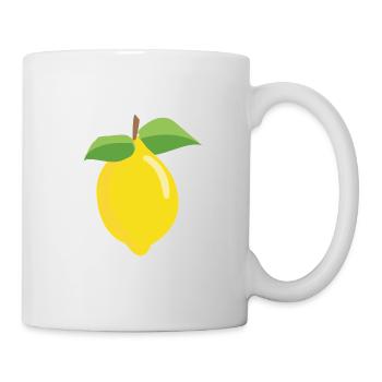citron - Mug blanc - blanc - Droite
