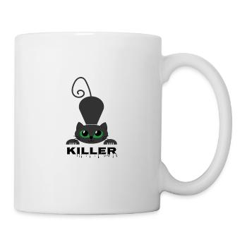 killer cat - Mug - white - Right